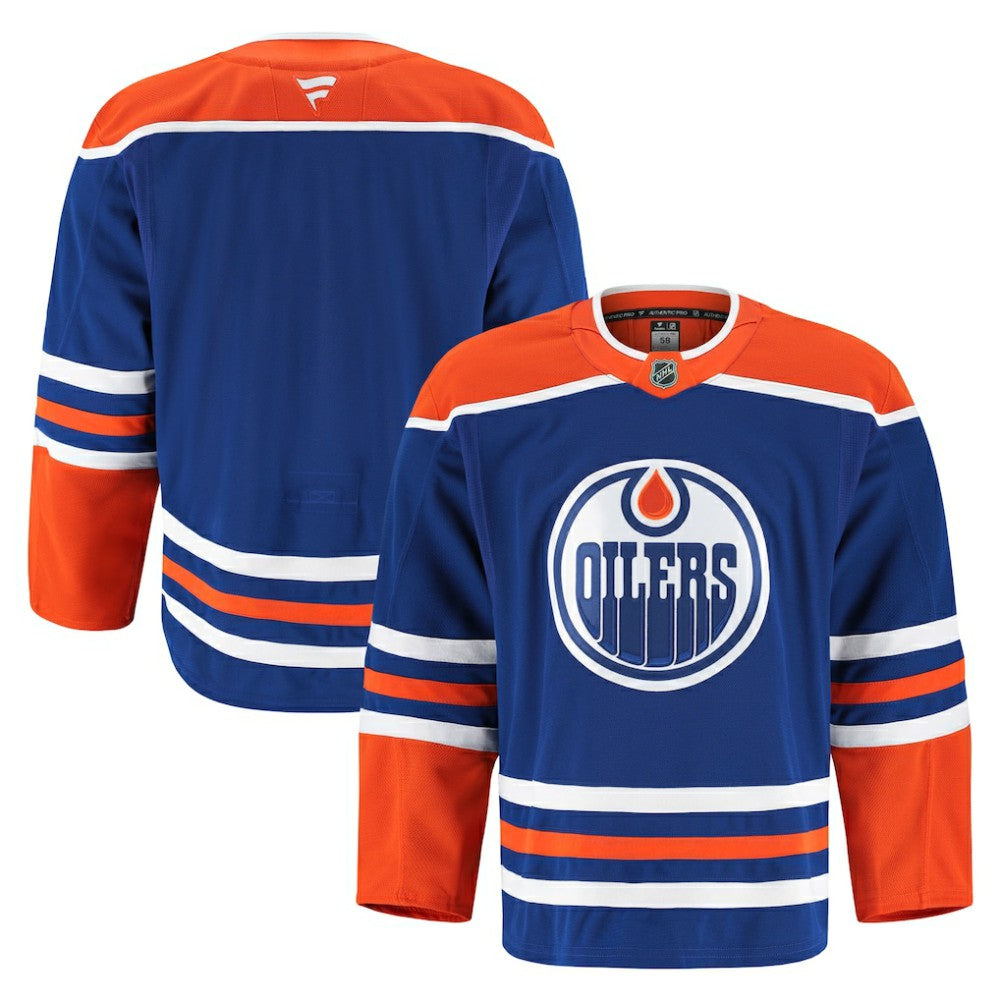 Edmonton Oilers Fanatics Home Authentic Pro Jersey - Royal | Fanatics near me