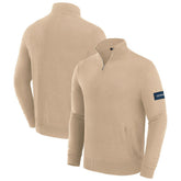 Dallas Cowboys J. Palmer Franchise Quarter-Zip Sweater - Tan - NFL
