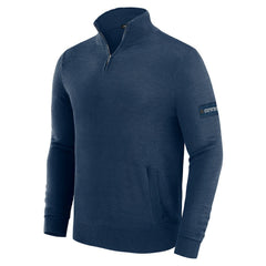 Dallas Cowboys J. Palmer Franchise Quarter-Zip Sweater - Navy - NFL