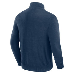 Dallas Cowboys J. Palmer Franchise Quarter-Zip Sweater - Navy - NFL