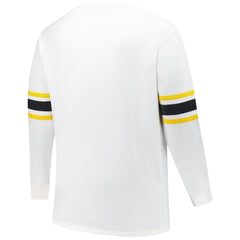 Pittsburgh Steelers '47 Big & Tall Premier Brex Long Sleeve T-Shirt - White - 47 brand
