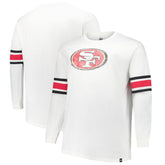 San Francisco 49ers '47 Big & Tall Premier Brex Long Sleeve T-Shirt - White - 47 brand