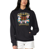 Washington Commanders G-III 4Her by Carl Banks Women's Flowers Team Logo Graphic Fleece Pullover Hoodie - Black - NFL