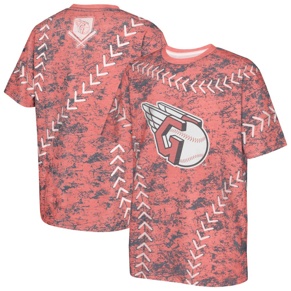 Cleveland Guardians Youth Slide Score Bold T-Shirt Near Me