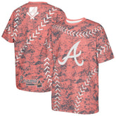 Atlanta Braves Youth Slide Score Bold T-Shirt Discount
