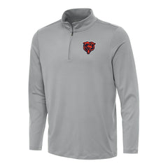 Chicago Bears Antigua Reprocess Quarter-Zip Top - Gray - NFL
