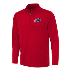 Buffalo Bills Antigua Reprocess Quarter-Zip Top - Red - NFL