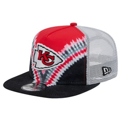 Kansas City Chiefs New Era Throwback Dye Golfer Snapback Hat - Red/Black - NFL
