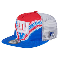 New York Giants New Era Throwback Dye Golfer Snapback Hat - Red/Royal - NFL