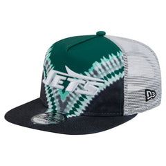 New York Jets New Era Throwback Dye Golfer Snapback Hat - Green/Black - NFL