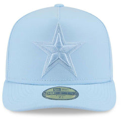 Dallas Cowboys New Era Color Pack A-Frame 59FIFTY Fitted Hat - Light Blue - NFL