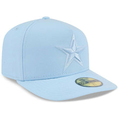 Dallas Cowboys New Era Color Pack A-Frame 59FIFTY Fitted Hat - Light Blue - NFL