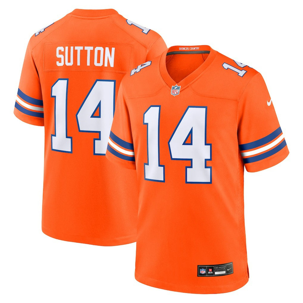 Courtland Sutton Denver Broncos Alternate Game Jersey - Orange - Nike