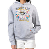 Nashville Predators G-III 4Her by Carl Banks Women's Flower Logo Pullover Hoodie - Heather Gray | NHL discount
