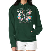 Dallas Stars G-III 4Her by Carl Banks Women's Flower Logo Pullover Hoodie - Green | NHL Lifestyle