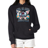 Colorado Avalanche G-III 4Her by Carl Banks Women's Flower Logo Pullover Hoodie - Black | NHL Lifestyle