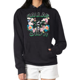 Dallas Stars G-III 4Her by Carl Banks Women's Flower Logo Pullover Hoodie - Black | NHL Lifestyle