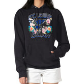 St. Louis Blues G-III 4Her by Carl Banks Women's Flower Logo Pullover Hoodie - Black | NHL Lifestyle