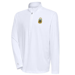 Argentina National Team Antigua Tribute Quarter-Zip Pullover Top White