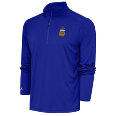 Argentina National Team Antigua Tribute Quarter-Zip Pullover Top Royal