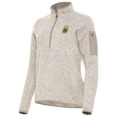Argentina National Team Antigua Women's Fortune Half-Zip Pullover Jacket Cream