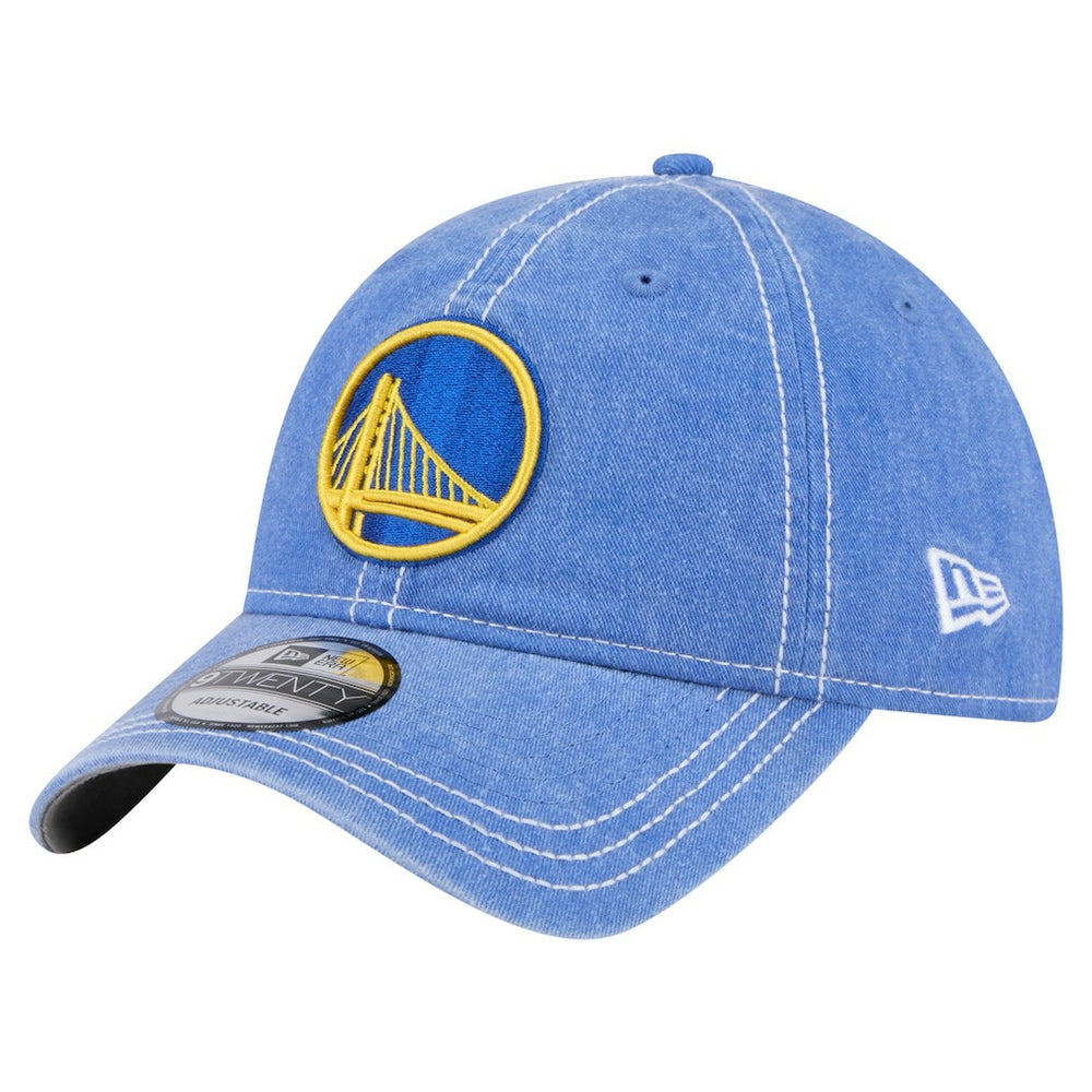 New Era Golden State Warriors Pigment Dyed 9TWENTY Adjustable Hat Royal