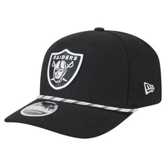 Las Vegas Raiders New Era Gameday Multi Rope 9SEVENTY Stretch-Snap Hat - Black - NFL