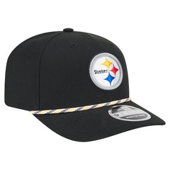 Pittsburgh Steelers New Era Gameday Multi Rope 9SEVENTY Stretch-Snap Hat - Black - NFL