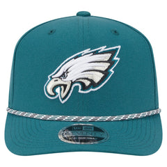 Philadelphia Eagles New Era Gameday Multi Rope 9SEVENTY Stretch-Snap Hat - Midnight Green - NFL
