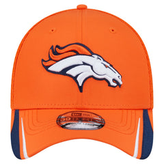 Denver Broncos New Era Game Day Linear 39THIRTY Flex Hat - Orange - NFL