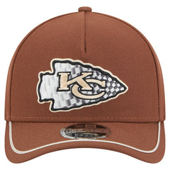 Kansas City Chiefs New Era Motorsport 9FORTY Adjustable Hat - Brown - NFL