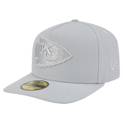 Kansas City Chiefs New Era Color Pack A-Frame 59FIFTY Fitted Hat - Gray - NFL