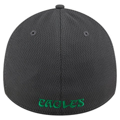 Philadelphia Eagles New Era Throwback Logo Main 39THIRTY Flex Hat - Graphite - NFL