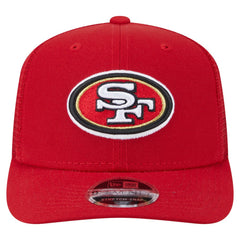 San Francisco 49ers New Era Main Trucker 9SEVENTY Stretch-Snap Hat - Scarlet - NFL