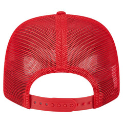 Kansas City Chiefs New Era Main Trucker 9SEVENTY Stretch-Snap Hat - Red - NFL