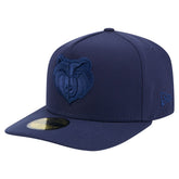 New Era Memphis Grizzlies Colorpack A-Frame Pinch Front 59FIFTY Fitted Hat Navy