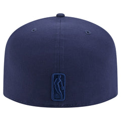 New Era Milwaukee Bucks Colorpack A-Frame Pinch Front 59FIFTY Fitted Hat Navy
