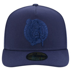 New Era Boston Celtics Colorpack A-Frame Pinch Front 59FIFTY Fitted Hat Navy