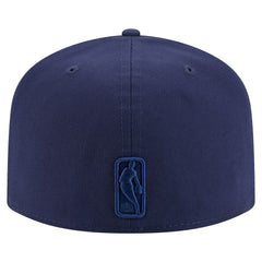 New Era Boston Celtics Colorpack A-Frame Pinch Front 59FIFTY Fitted Hat Navy