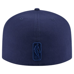 New Era Dallas Mavericks Colorpack A-Frame Pinch Front 59FIFTY Fitted Hat Navy