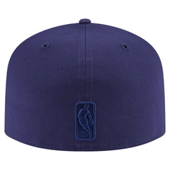 New Era Golden State Warriors Colorpack A-Frame Pinch Front 59FIFTY Fitted Hat Navy