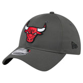 New Era Chicago Bulls Active Ripstop 9TWENTY Adjustable Hat Charcoal