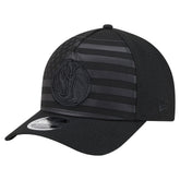 New Era Dallas Mavericks Game Day Flag A-Frame 9FORTY Adjustable Hat Black