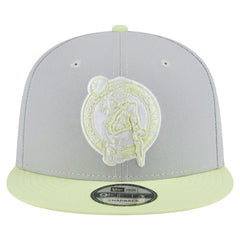 New Era Boston Celtics Color Pack Two-Tone 9FIFTY Snapback Hat Gray/Light Green