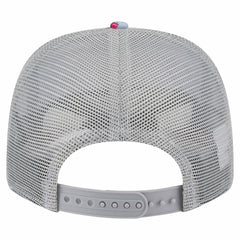 New Era Chicago Bulls Adventure Aloha Pattern 9SEVENTY Stretch-Snap Hat Light Blue/Gray
