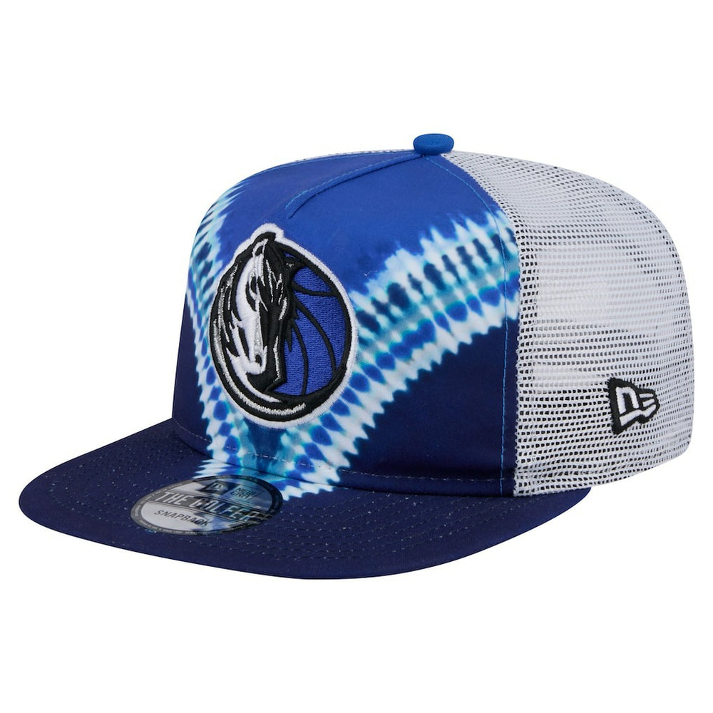 New Era Dallas Mavericks Throwback Dye Golfer Snapback Hat Navy/Blue