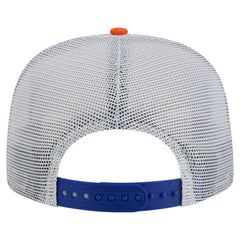 New Era New York Knicks Throwback Dye Golfer Snapback Hat Blue/Orange