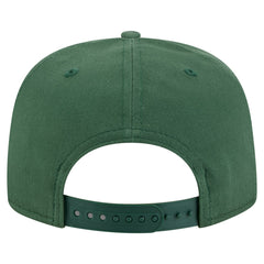 New Era Milwaukee Bucks Team Text Golfer Snapback Hat Hunter Green