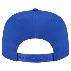 New Era Philadelphia 76ers Team Text Golfer Snapback Hat Royal