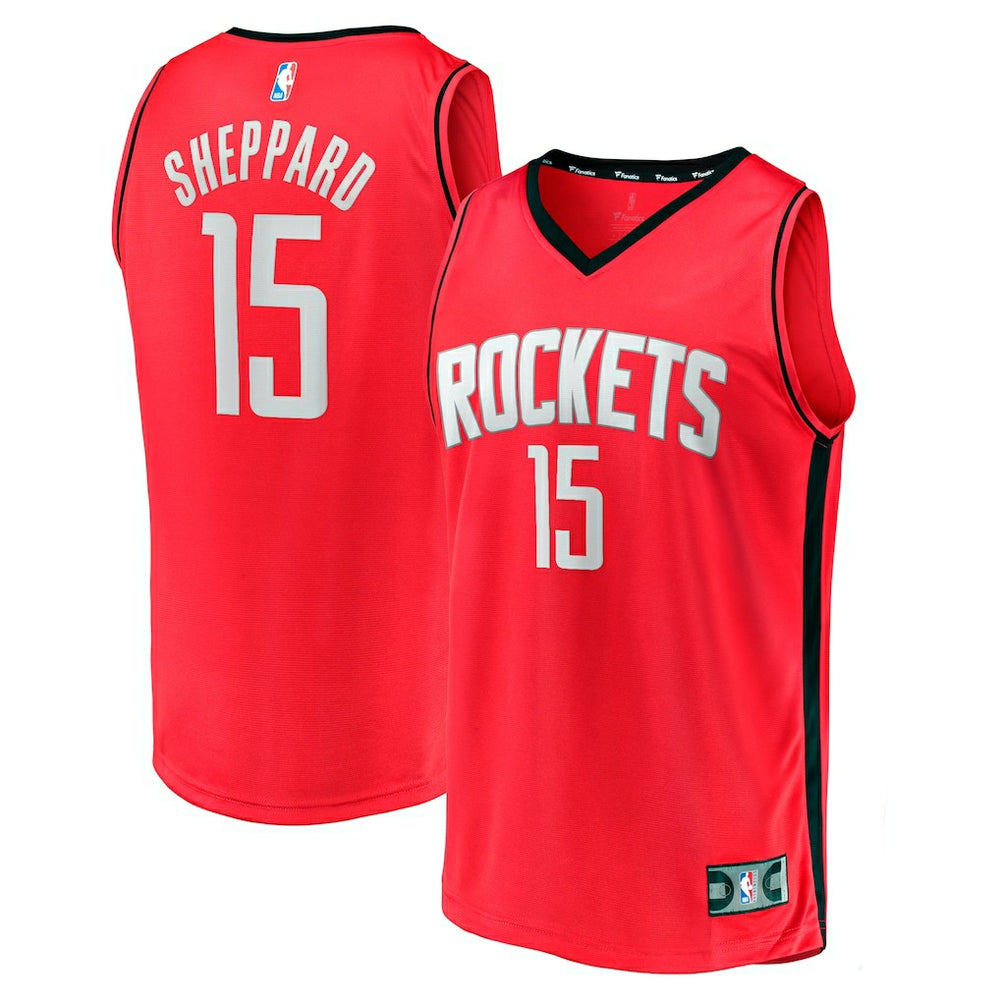 Fanatics Reed Sheppard Houston Rockets Youth 2024 NBA Draft Fast Break Player Jersey Icon Edition Red
